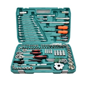 121 Piece Galvanized Automotive Repair Tool Set 1/2 In Socket Drive Carbon Steel Tool Case For Auto And Home Repair - Product Image 5