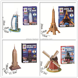 49 Estilos de Modelos de Arquitectura Mundialmente Famosa, Rompecabezas 3D, Juguetes de Construcción para Niños, Regalo - Product Image 3