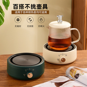 Mini Electric Stove 500W Adjustable Temperature Knob Control For Home Use - Product Image 2
