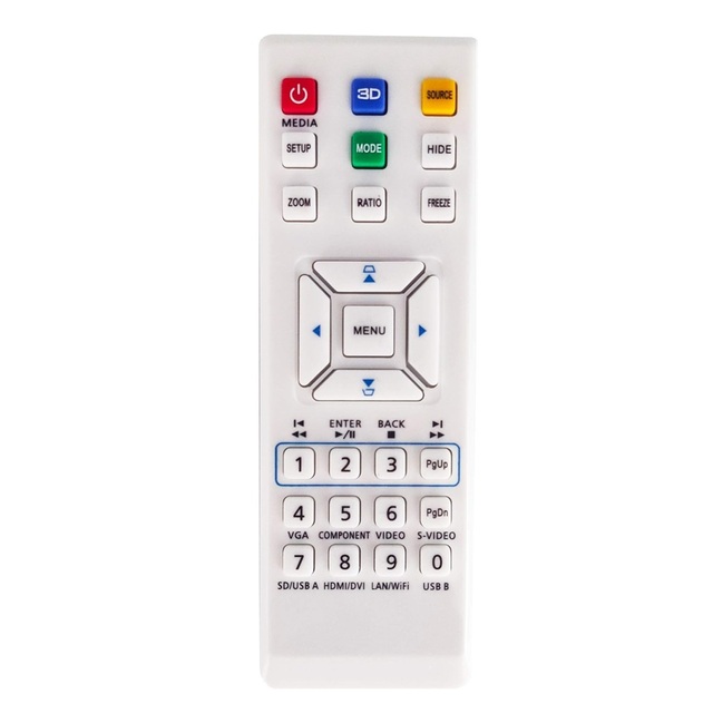 MC.JK211.007 Projector Remote Control for Acer H5381BD H6502BD H6518BD H6525BD K138ST L224 P1185 P1285 P1385W P1525 P1623 S1285