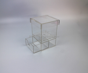 Hộp Acrylic hoa hồng duy nhất với ngăn kéo để bảo quản hoa lâu dài bán buôn: dongguan lltl <span class=keywords><strong>plexiglass</strong></span> Acrylic Hộp hoa hồng duy nhất - Product Image 6