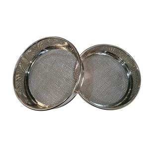 Tamis d'essai ASTM E11 en acier inoxydable de 200 mm de diamètre, mailles 8, 10, 12, 14, 16, 18, 20 pour sol et sable, ensemble de tamis - Product Image 4