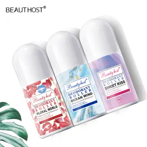 OEM ODM Etiqueta Privada proveedor de fábrica mejor orgánico natural axila océano antitranspirante bola desodorante rodillo palo mujeres hombres - Product Image 1