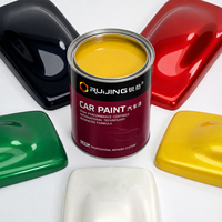 Peinture acrylique en aérosol Ruijing 1K couleur unie, technologie de nivellement avancée, élimine les micro-marques de grain pour une finition lisse et sans défaut pour les voitures de tourisme