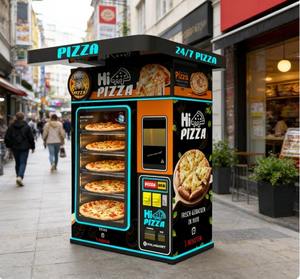 Distributeur automatique commercial de pizzas chaudes surgelées à double four - Product Image 3