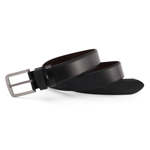 फैक्टरी कस्टमाइज्ड लोगो चमड़े बेल्ट सस्ती कीमत पुरुषों के मिश्र धातु पिन बकल पु चमड़े बेल्ट निर्माता - Product Image 6