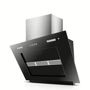 <span class=keywords><strong>Hotte</strong></span> <span class=keywords><strong>aspirante</strong></span> murale électrique moderne en acier inoxydable avec <span class=keywords><strong>filtre</strong></span> en aluminium, débit d'air 11-14 m³/min, pour usage domestique - Product Image 1