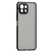 Cadre de couleur contrastante Transparent TPU + PC coque de téléphone pour Xiaomi Mi 11 Lite 5G 12 Ultra 12 Pro Poco F4 F3 C40