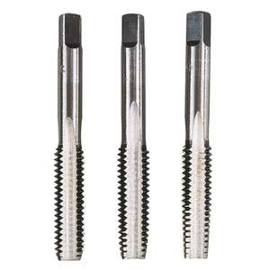 KRINO - 100205/8 Jeu de tarauds à main filetage UNC C.V. (3 pièces) -EAN 8014249026495 OUTILS ÉLECTRIQUES ACCESSOIRES DE RÉPARATION DE FILETS ACCESSOIRES - Product Image 1