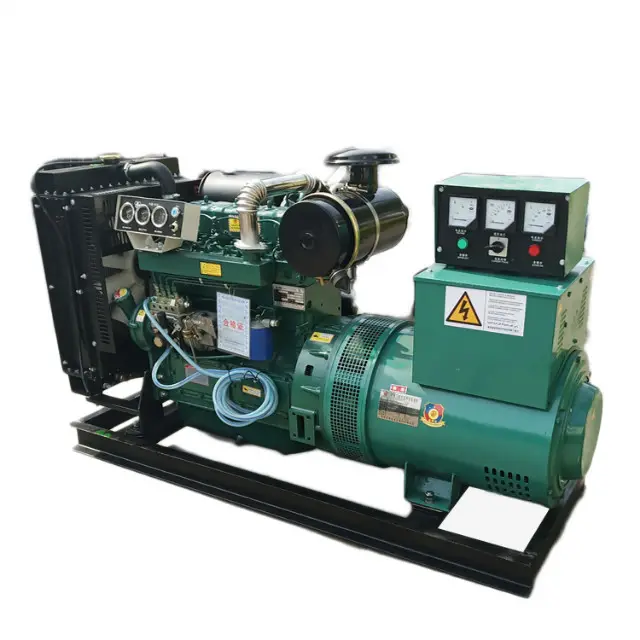 Fabricant professionnel Weifang Ricardo 20kw générateur 30kw 40kw 50kw générateurs diesel refroidis à l'eau 100kw 200KW 400KW 500KW