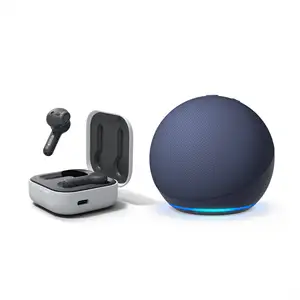 畅销书E cho Dot 4代智能扬声器捆绑软件lexa语音谷歌助手无线时钟户外便携式