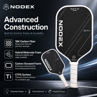 Raquette de pickleball NODEX NXT Pro Ti de haute qualité, en fibre de carbone de 16 mm, conforme aux normes USAPA UPA-A