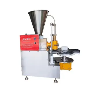 halbautomatische gyoza-maschine wonton teigtaschenformmaschine teigtaschen empanada-herstellungsmaschine