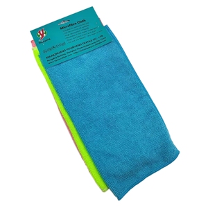 Panno in microfibra, confezione da 8 stracci per la pulizia, panni per la pulizia in microfibra asciugamani con 4 colori assortiti, 40x40cm (verde/blu/giallo/rosa) - Product Image 3