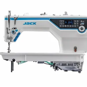 Las mejores ventas de uso doméstico Jack a5e máquina de coser lineal con brazo de espacio de muestra