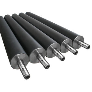 Con lăn cao su Silicone nhiệt độ cao tùy chỉnh bánh xe Polyurethane PU và con lăn bọc cao su - Product Image 3