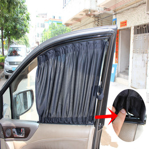 Parasol Universal para Coche, Tipo Riel, para Ventana Lateral, Protección UV, Retráctil, Directo de Fábrica - Product Image 4