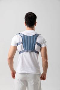 Verstelbare schouderbrace met drukkussen, houdingondersteuning met aangepast logo - Product Image 2