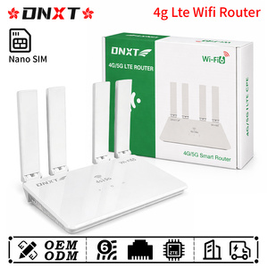 เราเตอร์ DNXT 4g lte wifi รองรับ LTE Cat4 2.4GHz wifi 6 โหมด AP พอร์ต Type-C โมเด็ม 4g เสาอากาศพับได้ โมเด็ม 4g lte usb สำหรับใช้ในบ้าน - Product Image 1