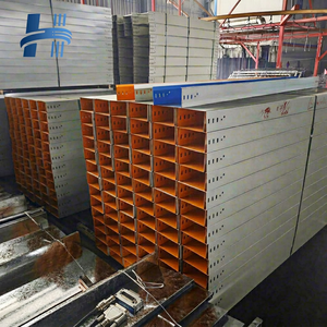Canaletas de cableado de fábrica de tamaños personalizables, con recubrimiento en polvo, resistentes a la corrosión, tipo canaleta. - Product Image 1