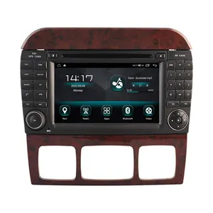 8 Zoll Bildschirm OEM-Stil ohne DVD-Deck für Mercedes Benz S-Klasse S-Klasse W220 VV220 1998-2005 Auto-Multimedia Stereo GPS CarPlay