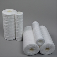 Filtre Jumbo PP 5 microns 20 pouces X 4.5 pouces sédiment PP chaîne plaie cartouche d'eau 10 pièces/boîte