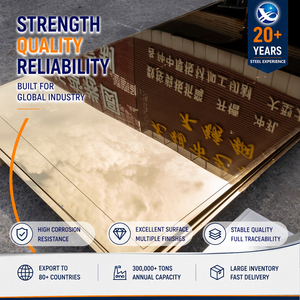 JIS G4305 409L Skin Passed PVD Coated 5.0mm 1219mm Stainless Steel Plate with High Corrosion Resistance - Product Image 4