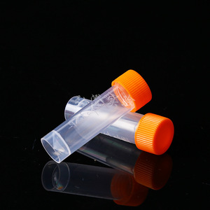 Hongbolai Cryogenic <b>Tube</b> 1.5ml 2ml 5ml <b>Plastic</b> With Cap For Lab Storage - Product Image 2