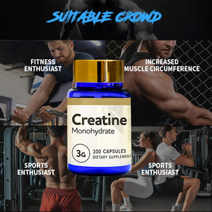 Capsules monohydrate de créatine de marque privée Nutrition sportive Production de santé Croissance musculaire pour hommes Supplément d'amélioration - Product Image 3