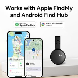 อุปกรณ์ติดตามกันขโมยขนาดเล็กแบบบลูทูธ Findmy สำหรับรถยนต์ประหยัดพลังงานที่ได้รับการรับรอง MFI ป้องกันการสูญหายของกุญแจ - Product Image 2