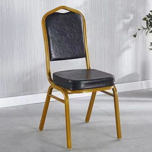 Iron European Modern Design Durable Lightweight Soft-Seated Fabric <b>Dining</b> <b>Chairs</b> for Villa Banquet Hotel Wedding Outdoor Use - Product Image 6