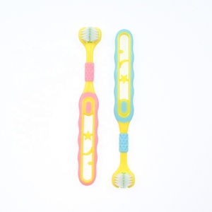 Spazzolino da Denti per Bambini con Tre Testine, per Uso Quotidiano e Pulizia Dentale, Vendita all'Ingrosso - Product Image 5
