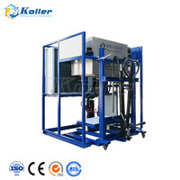 Machine à glaçons automatique Koller de petite capacité pour la pêche, refroidissement direct, faible consommation d'énergie et économie de main-d'œuvre