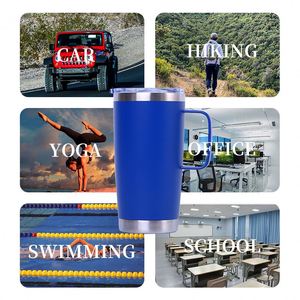 2024 Hot Sale 20oz <b>Double</b> <b>Wall</b> BPA Free Stainless Steel Vacuum Insulated Beer Party <b>Mug</b> and Tumbler Customize - Product Image 3