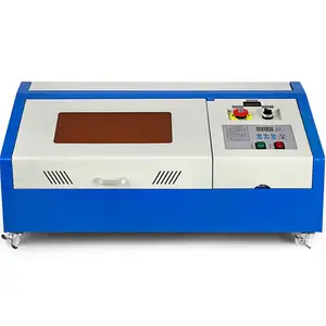 Small Size Co2 Laser Engraving And Cutting Machines For Paper Cuttings Jewelry Leather Rubber Stamp Laser Engraving Machine