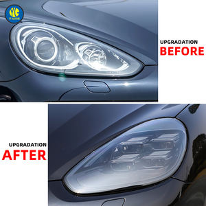 YU GUANG для <span class=keywords><strong>Porsche</strong></span> Cayenne 92a головной свет светодиодный 2015 2016 2017 фары 958,2 светодиодных лазерных матричных фар Модернизированный 2024 стиль - Product Image 3