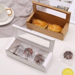 Boîte à sauce en papier kraft avec fenêtre pour la cuisson des sauces et l'emballage de cadeaux alimentaires - Product Image 3
