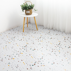 <span class=keywords><strong>Suelo</strong></span> Rígido Antideslizante SPC, <span class=keywords><strong>Suelo</strong></span> Impermeable LVT para <span class=keywords><strong>Baño</strong></span>, Tablones de Vinilo Autoadhesivos de Instalación Suelta - Product Image 2