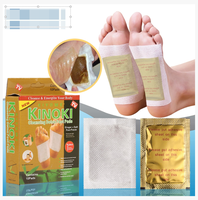 Patchs Détoxifiants pour les Pieds à Base de Plantes Guangyutang (Patch pour les Pieds) pour Éliminer les Toxines du Corps Nettoyage de la Bouche et du Nez Pendant la Nuit