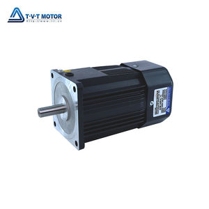 <span class=keywords><strong>Motorreductor</strong></span> de CA Monofásico de 200W 220V, Motor de Inducción de Bajas RPM con Caja de Cambios - Product Image 1