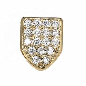 Hip Hop Single Tooth <span class=keywords><strong>Grillz</strong></span> Iced Out CZ Dents <span class=keywords><strong>Grillz</strong></span> Or Halloween Cosplay Diamant <span class=keywords><strong>Grillz</strong></span> Pour Femmes Hommes Bijoux - Product Image 3