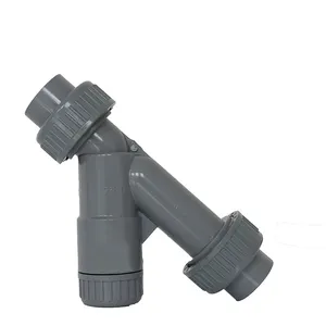 Upvc/Cpvc/Pvdf Materiaal 30Mesh Filter Doseerpomp Y-Type Waterfilter