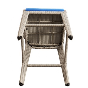 Rotin De Jardin moderne Tabouret de <span class=keywords><strong>Bar</strong></span> <span class=keywords><strong>En</strong></span> <span class=keywords><strong>Osier</strong></span> Haute Fauteuil Meubles de <span class=keywords><strong>Bar</strong></span> <span class=keywords><strong>En</strong></span> Plein Air - Product Image 6