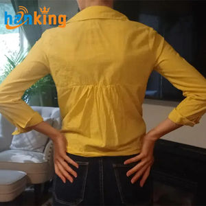 <span class=keywords><strong>Camicia</strong></span> Cardigan da <span class=keywords><strong>Donna</strong></span> Ehanking con Colletto, Top Ampio a Maniche Lunghe, Camicetta Oversize Casual - Product Image 5