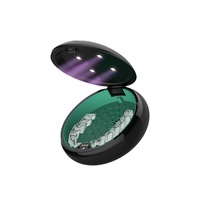Boîte dentaire orthodontique colorée avec ventilateur de séchage double pour aligneurs et gouttières, sans BPA, OEM/ODM, usine chinoise
