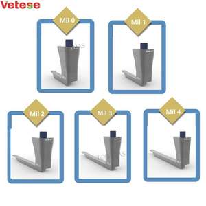 Yeni stil kullanımlık sterilize edilebilir bıçakları laringoskopi Pet hastane tıbbi veteriner Video laringoskop - Product Image 3