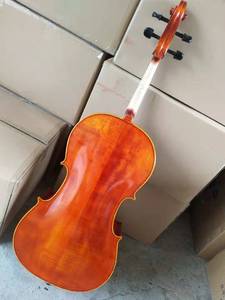 Chinesisches Antikes Handgefertigtes Professionelles Hochwertiges Flammen-Ahorn 4/4 1/2 Cello - Product Image 6