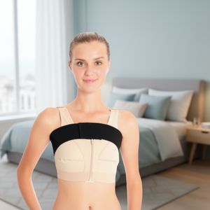 Bande de compression mammaire post-chirurgie de haute qualité, soutien médical, ajustement confortable, approvisionnement en gros - Product Image 2