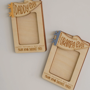 Cadeaux de réfrigérateur personnalisés écologiques pour la famille, faits à la <span class=keywords><strong>main</strong></span>, couleur personnalisée, anniversaire de la famille, fête <span class=keywords><strong>des</strong></span> pères, MDF magnétique pour réfrigérateur - Product Image 6