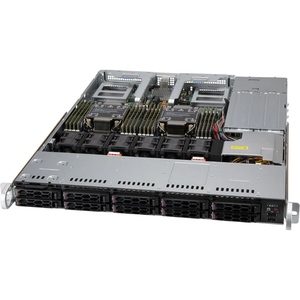 Servidor en Rack Supermicro SYS-120C-TN10R 1U CloudDC para Virtualización, Nube y Computación - Product Image 1